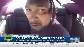 Kenneth DeHart custody video released by Blount County Sheriffs Office [upl. by Nohsav650]