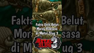 Fakta Unik Belut Moray Raksasa Metal Slug 3 [upl. by Nwahser352]