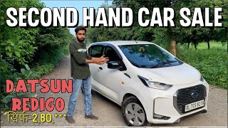 Second Hand Car Sale in Meerut  Datsun Redigo 2022 Model  Only 285 Lakhs [upl. by Notrub298]