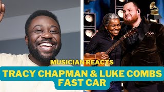 Musician Reacts to Tracy Chapman amp Luke Combs  Fast Car  Jamaal X Music [upl. by Anaila]