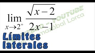 Matematica I Limites laterales Video 1 [upl. by Davina]