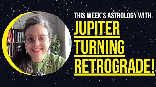 Jupiter turns retrograde pos New Moon eclipse [upl. by Anirtek]