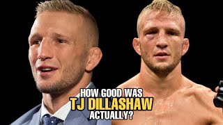 How GOOD was TJ Dillashaw Actually [upl. by Gudren]