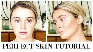 PERFECT SKIN MAKEUP TUTORIAL 💫  In Depth amp Talk Through  allanaramaa [upl. by Dnartreb]