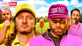 Team PFT vs Team WSD  Simulator Golf League Match 2 Presented by Fireball [upl. by Aenneea]