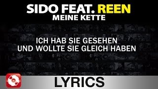 SIDO FEAT REEN  MEINE KETTE  AGGROTV LYRICS KARAOKE OFFICIAL VERSION [upl. by Ardnnaed]