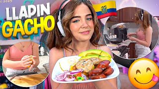 🇪🇨 LLAPINGACHO 🇪🇨  Cocinando con Yuuki [upl. by Dachy]