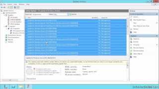 Microsoft Windows Server 70411 Tutorial  Configuring WSUS [upl. by Shoifet691]