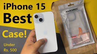 iPhone 15❤️ 3 Best Cases  Back Cover  Affordable💯  Under Rs 500  Oct 2023 [upl. by Aloin204]