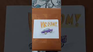 Race Car Cartoon Drawing Please Subscribe 😊🚗🏁 [upl. by Laius]