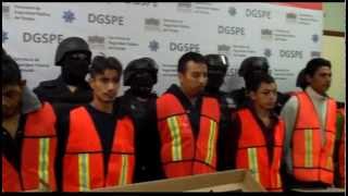 Presentan a detenidos tras enfrentamiento en la colonia San Francisco en SLP [upl. by Brittney182]