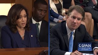 Brett Kavanaugh Struggles To Answer Kamala Harris Simple Question [upl. by Pollyanna817]