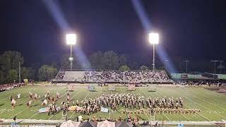 Gadsden City Titan Marching Band Halftime Performance 10182024 [upl. by Nojed]