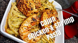 Vegan Cajun Chicken amp Shrimp Pasta  B Foreal [upl. by Ellezig]