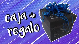 COMO HACER CAJA DE REGALO [upl. by Eelibuj]