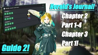 Heralds Journal Part 2 How To Complete Chapter 23  Black Desert Quick Guides [upl. by Erised]