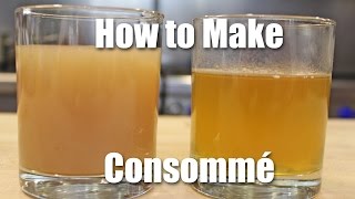 How To Make Consomme [upl. by Evalyn859]