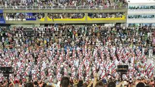 Bateria da Mangueira 2019  Apresentação no 1° módulo de jurados [upl. by Laurens763]