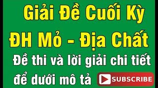 ĐỀ 14 CUỐI KỲ GIẢI TÍCH 2 ĐẠI HỌC MỎ  ĐỊA CHẤT P2Hết [upl. by Sacci]