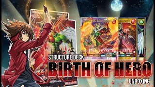 🦸🏻‍♂️✨STRUCTURE DECK BIRTH OF HERO Unboxing Un Rush directo en la Nostalgia [upl. by Maxy714]