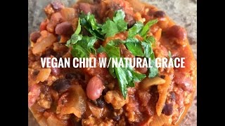 Easy Vegan Chili Recipe [upl. by Anatol]