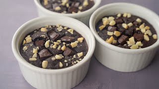 Oats Chocolate Brownie Recipe  Eggless amp Without Oven  Yummy [upl. by Adnovaj757]