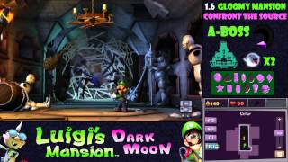 Luigis Mansion Dark Moon Walkthrough  16  Confront the Source ABoss [upl. by Twyla]