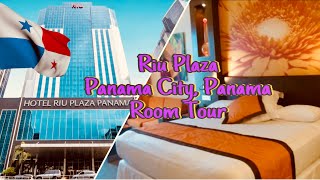 Hotel Riu Plaza Panama  room tour  🇵🇦 [upl. by Dnomar]