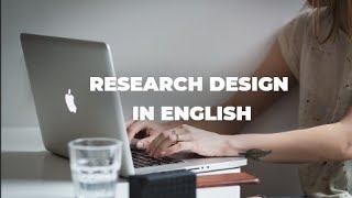 research design notes in english [upl. by Anileme]