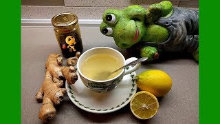 ☕🍋 Tisana zenzero e limone digestiva detox contro tosse e mal di gola rimedio naturale [upl. by Godred]