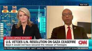 WHY DID THE US VETO A RESOLUTION CALLING FOR AN IMMEDIATE CEASEFIRE IN GAZA [upl. by Olshausen847]