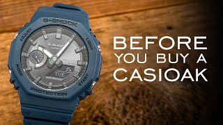 Before You Buy A GShock CasiOak  Collection Guide How To Use amp Set amp Things To Consider [upl. by Tiena370]