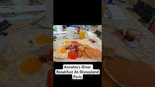 Annette’s Diner Breakfast At Disneyland Paris [upl. by Yelraf]