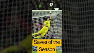 Best goal keeper saves  Best Football Saves  viralshorts  football [upl. by Omer]