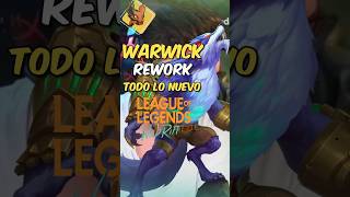 Rework de WARWICK🐺 wildrift riotgames legaueoflegends arcane warwick [upl. by Margaret]