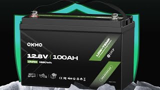 DIY How to setup Solar Charge Station 🚉 OKMO 12V 100Ah LiFePO4 Battery GHB Solar Controller ACDC [upl. by Fronia268]