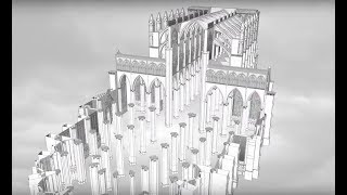 Amiens Cathedral Construction Sequence [upl. by Arjun767]