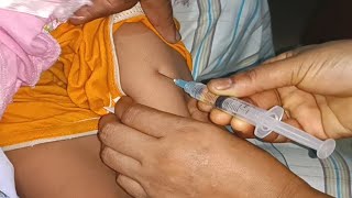 IM Intramuscular Arm injection Dexamethasone amp Amikacin injection Video 24 Ep 51 Injection Tips [upl. by Chu]