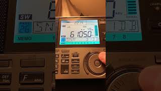 Using SSB on the Sangean 909x2 with broadcast shortwave [upl. by Atikim]