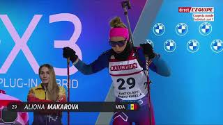 BIATHLON 2024 2025 INDIVIDUEL FEMMES KONTIOLAHTI 2024 [upl. by Norred]