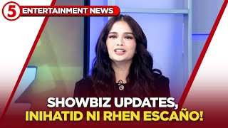 Entertainment News  Rhen Escaño guest cohost sa Frontline Pilipinas kagabi [upl. by Stillmann]