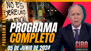 Sheinbaum dijo que se cuenten todas las actas electorales  Ciro  Programa Completo 5junio2024 [upl. by Licastro]