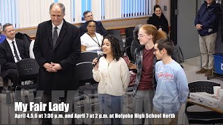 Students present quotMy Fair Ladyquot at School Committee [upl. by Lindahl759]