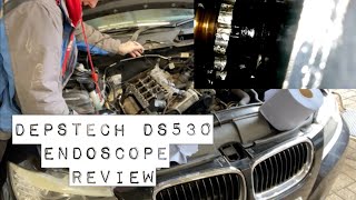 Inlet Manifold amp Valve Ports Carbon Clean With DEPSTECH DS530 Endoscope BMW Timing Chain Part 3 [upl. by Eciryt]