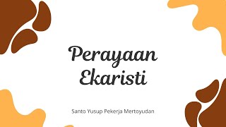 Perayaan Minggu Paskah Ke6  Minggu 5 Mei 2024 Pk 0800 WIB Gereja St Yusup Pekerja Mertoyudan [upl. by Nyvlem]