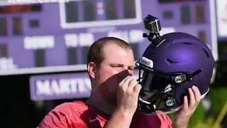 GoPro View of Ashland University Football Practice [upl. by Gerti]