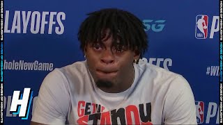 Luguentz Dort Emotional Postgame Interview  Game 7  Thunder vs Rockets  Sept 2 2020 NBA Playoffs [upl. by Finnie]