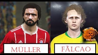 Gerd Müller  Paulo Falcão for PES 20192018 Download face [upl. by Halpern612]