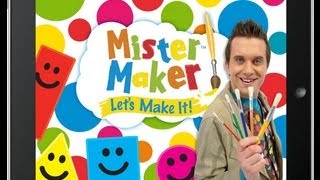 Mister Maker Lets Make It App Review [upl. by Mahseh]