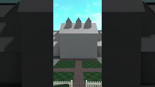 before  after of my retro colonial estate speedbuild out tmr at 12pm EST bloxburghousebuild [upl. by Nasah]